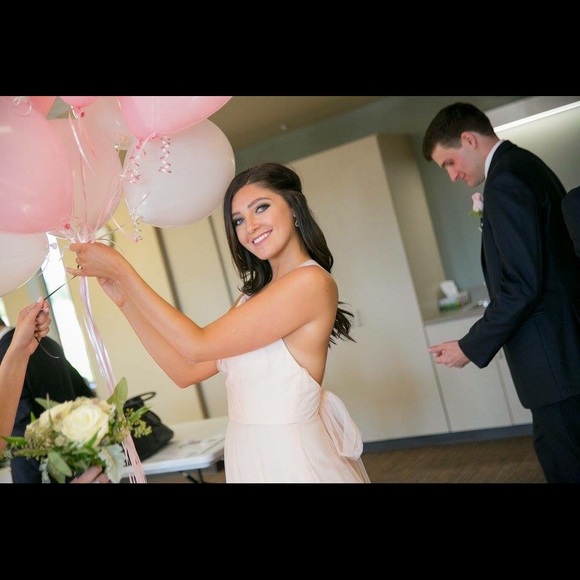 Pink bridesmaid dress - Picture 4 of 4